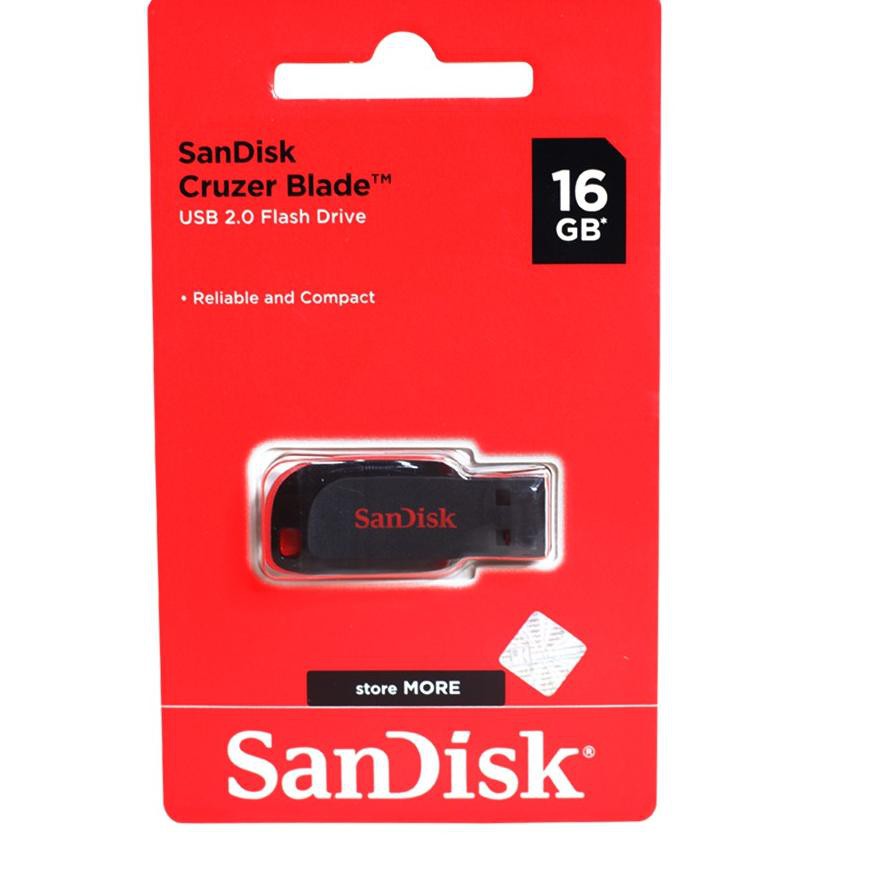 Usb Sandisk Cruzer Blade Cz50 16gb