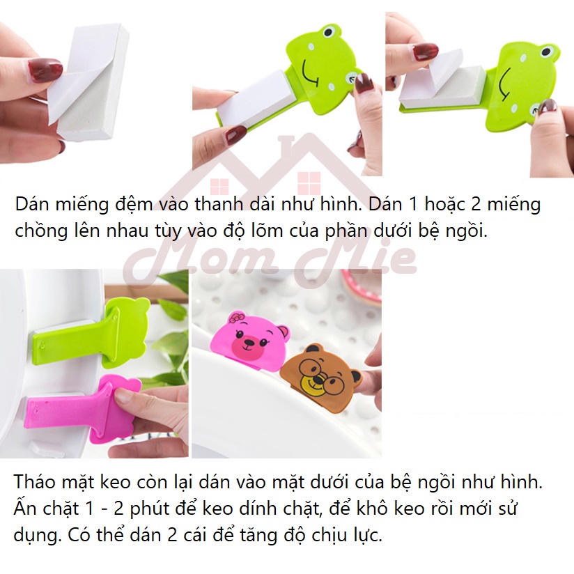 Một dụng cụ mở, đóng nắp bồn cầu, bệ ngồi bồn cầu vệ sinh, an toàn - J208