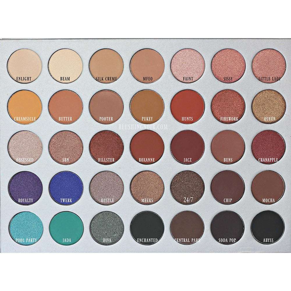 BẢNG PHẤN MẮT MORPHE JACLYN HILL 35 MÀU (NHẬP TỪ MỸ)