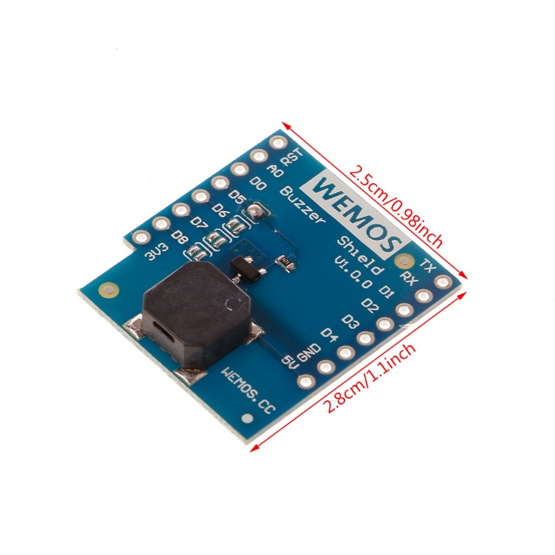 King Buzzer Shield V1.0.0 Cho WEMOS for D1 Mini