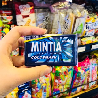 Kẹo ngậm bạc hà Mintia Coldsmash 50 viên nhỏ (Sugarless)