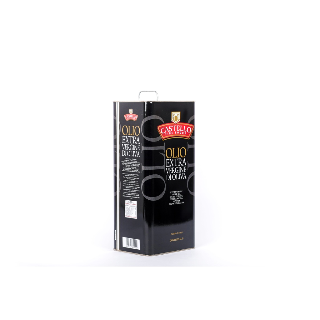 Dầu Oliu Extra Virgin Castello 5L - EUFOOD Việt Nam - Dầu Olive Thực Vật Nhập Khẩu Ý Chính Hãng