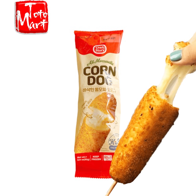 Hot Dog Xúc Xích Phô Mai Hàn Quốc 80gr