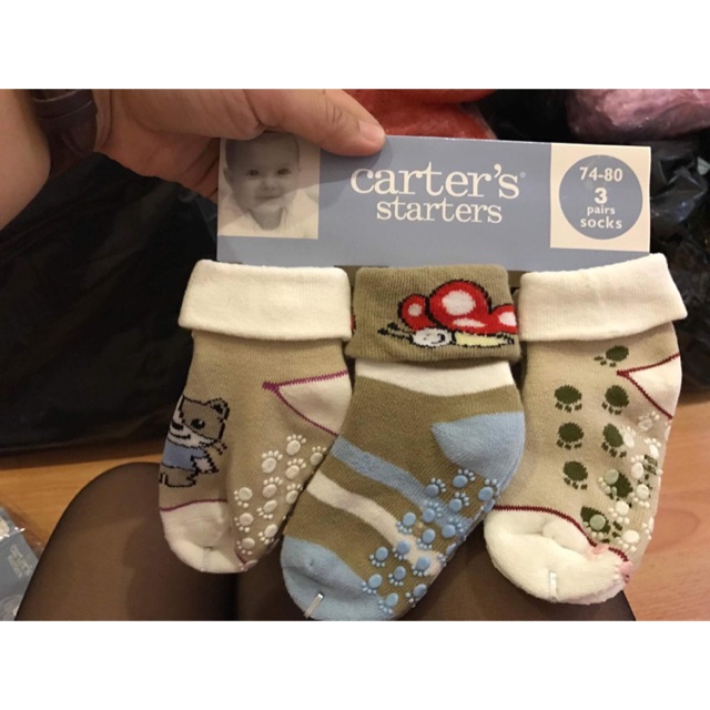 Tất Carter's set/3 đôi