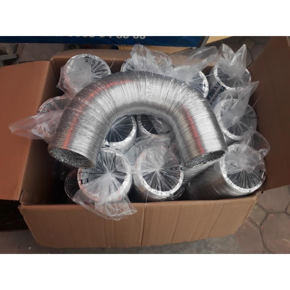 Phi 125mm  - Ống bạc thông gió thoát khí dài 1-8m