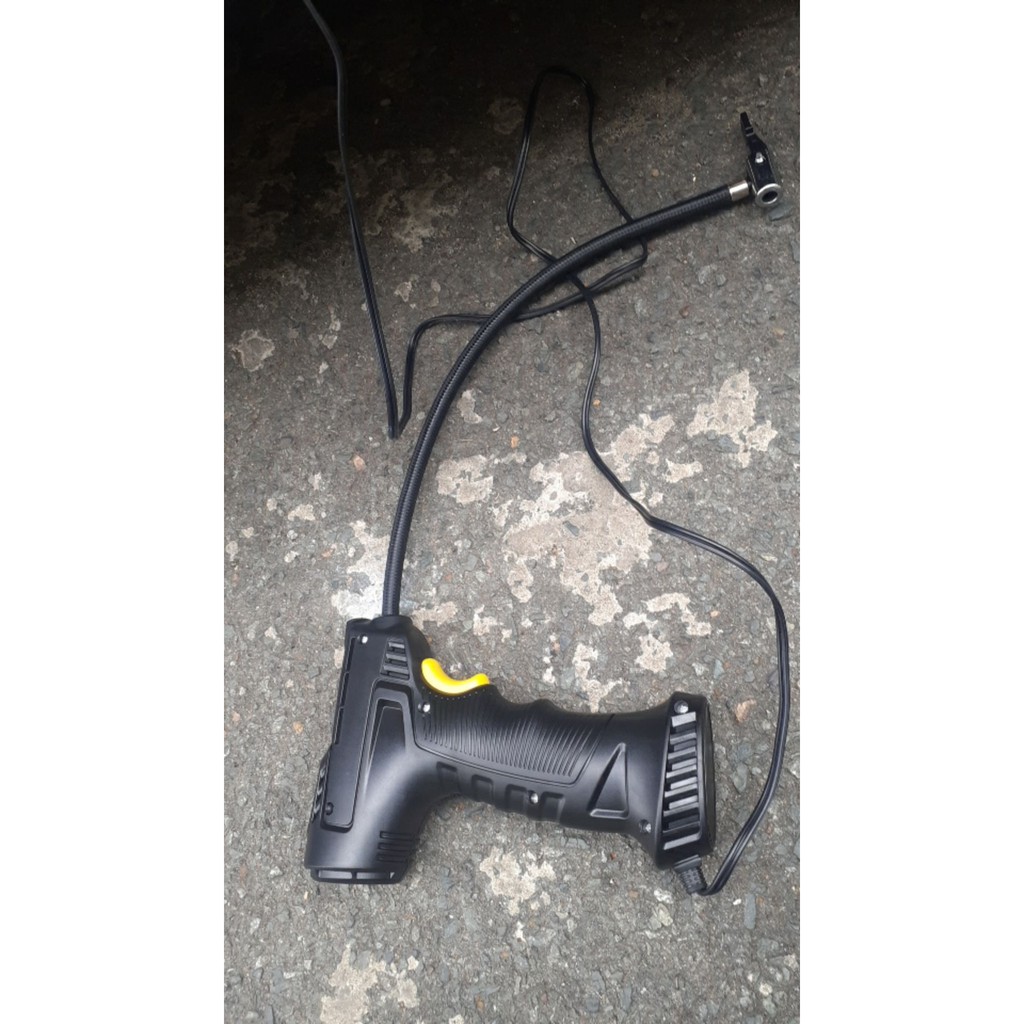 Máy bơm lốp ô tô điều chỉnh áp suất Car Air Pump, bơm bánh cho xe hơi