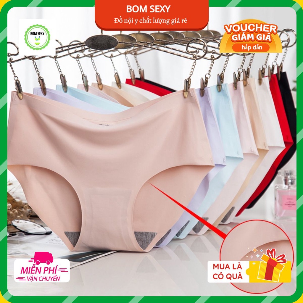 Quần Lót Nữ ?Freeship? Quần Lót Nữ Lụa Băng Cao Cấp – Quần Lót Su Đúc Không Đường May Gợi Cảm