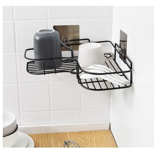 KỆ GÓC SẮT DÁN TƯỜNG ĐA NĂNG