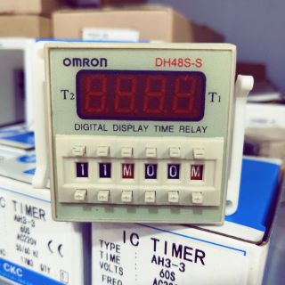Đồng hồ hẹn giờ timer omron Dh48s-s