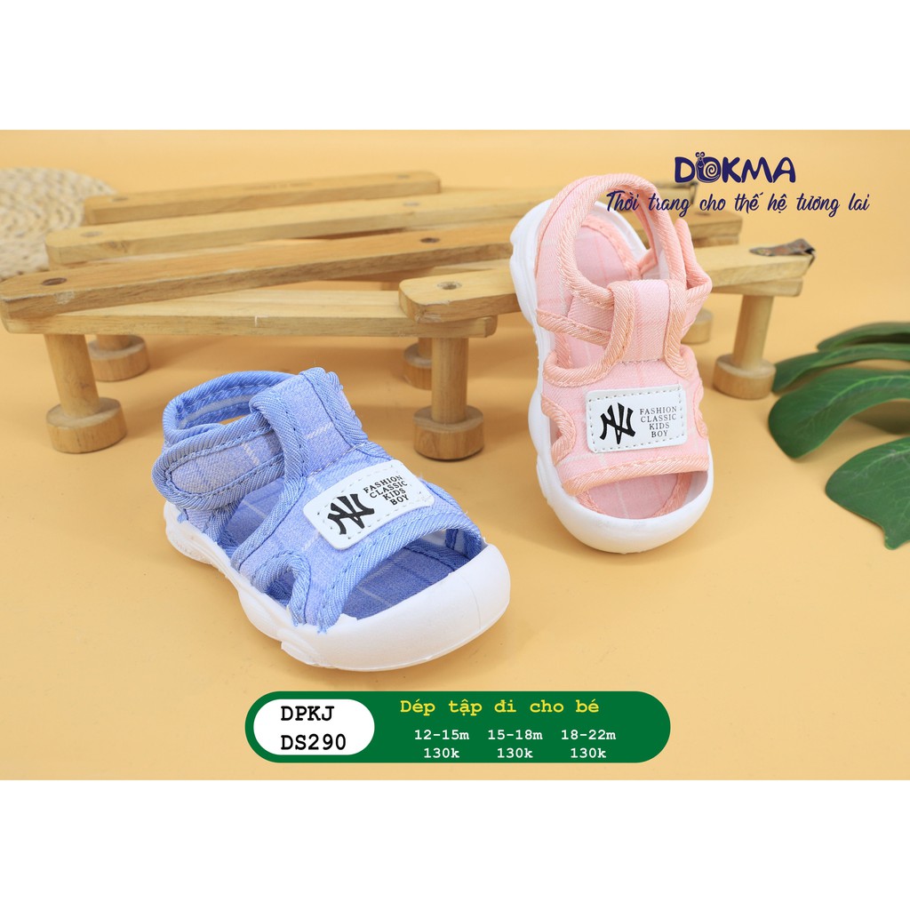 Dép tập đi Dokma cho bé siêu mềm 12-22M  ( DS290 )