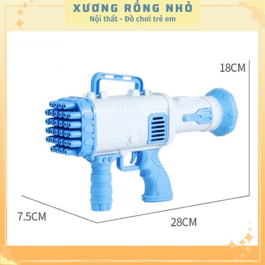 Súng bắn bong bóng xà phòng 32 nòng - ảnh sản phẩm 6