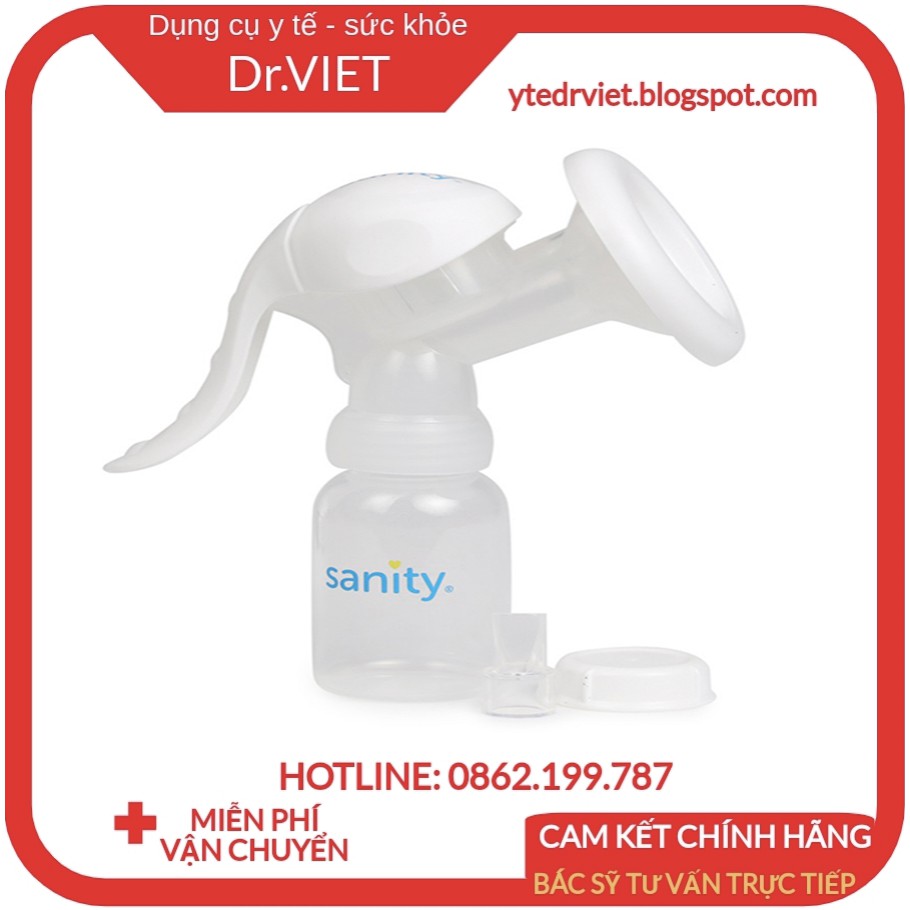 Phễu Hút (Đệm) Silicon Dụng Cụ Hút Sữa Bằng Tay Sanity AP-154AM chính hãng - Vật liệu silicon cao cấp, xuất xứ Đức