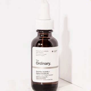 The Ordinary Ascorbic Acid 8% + Alpha Arbutin 2% 30ml - Tinh Chất Trắng Da, Mờ Thâm Nám COD