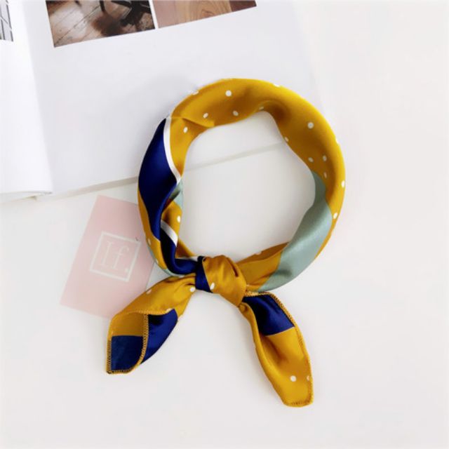 [Combo TIẾT KIỆM] 2 Khăn TURBAN Vuông Hàn Quốc Cao Cấp