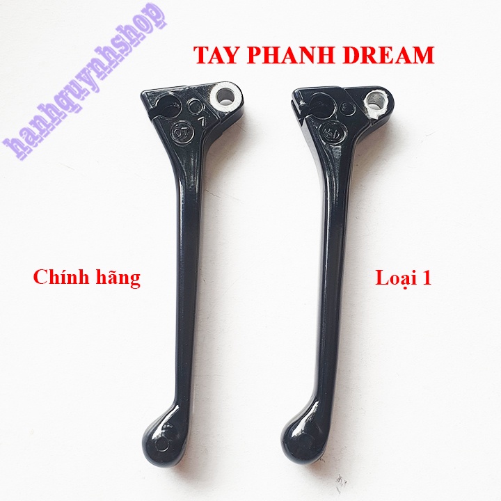 Tay phanh bên phải Dream chính hãng Honda màu đen