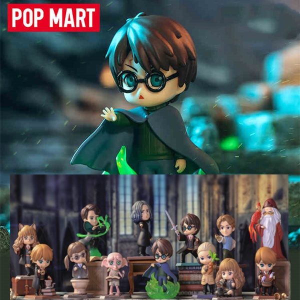 ★Hgtoys★Mô Hình Búp Bê Popmart Harry Potter Secret Room Trang Trí