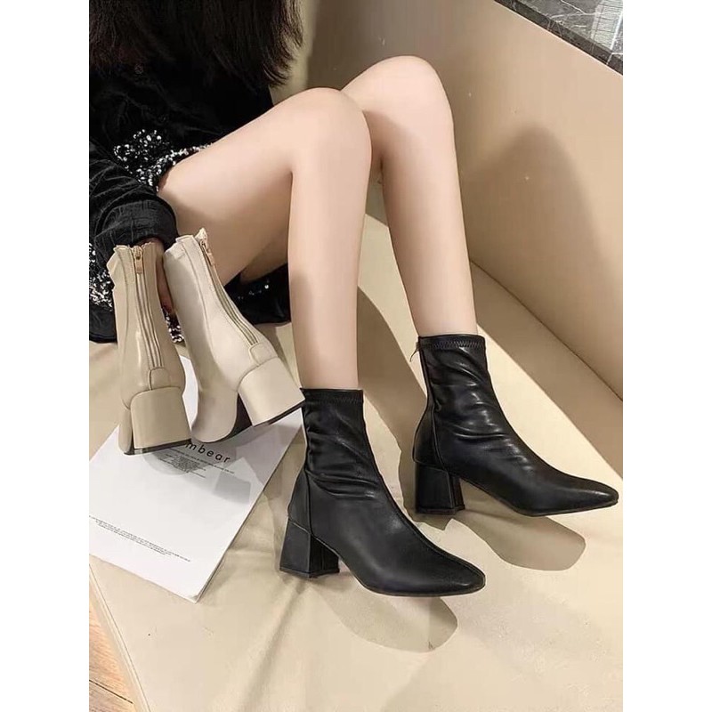 BOOTS DA TRƠN ULZZANG