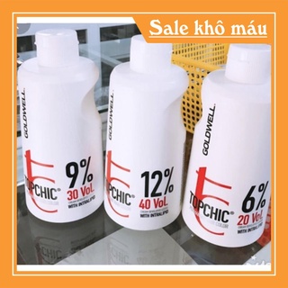 Oxy Goldwell Topchic pha thuốc nhuộm tóc cao cấp 1000ml