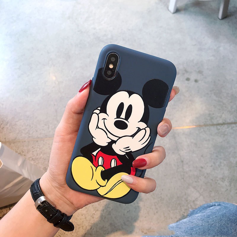 Ốp AnPan và Mickey iPhone 7 8 7 Plus 8 Plus X Xs Xr XsMax iPhone 11 11 Pro 11 Promax Cú Mèo Case | BigBuy360 - bigbuy360.vn