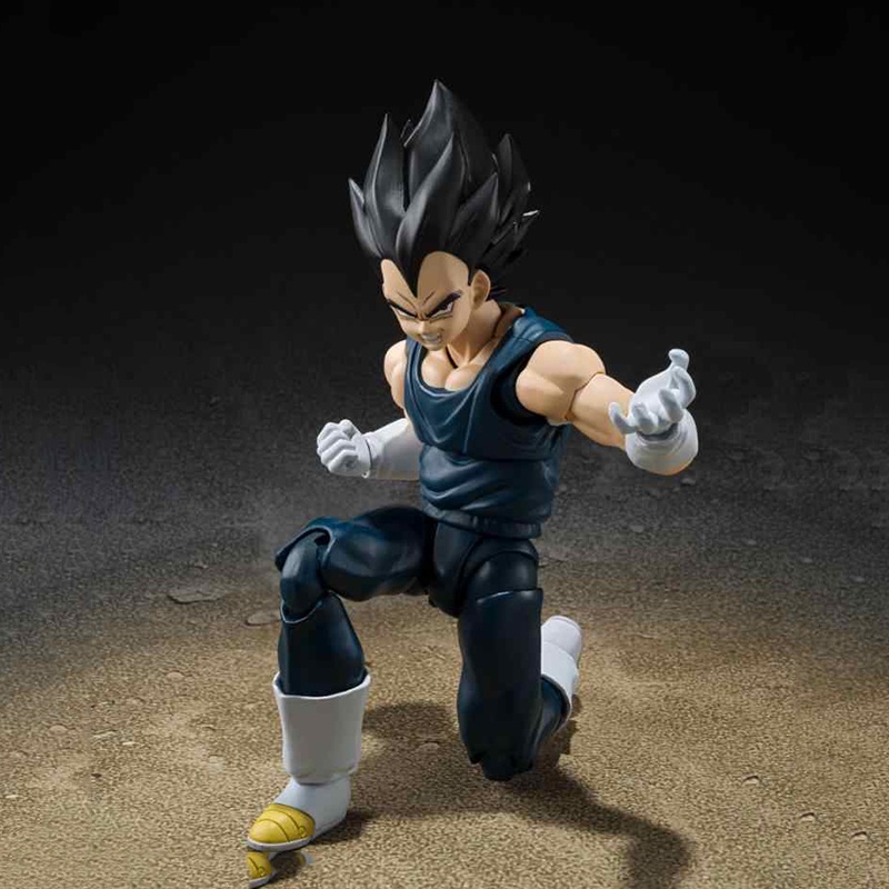 Mô Hình Nhân Vật Vegeta Figural SHF DragonBall Z Super Hero Vegeta Bằng PVC Mặc Đồ Chiến Đấu Làm Quà Sinh Nhật Cho Bé