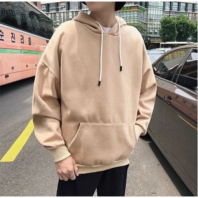 Áo HOODIE BASIC Màu Tan UNISEX