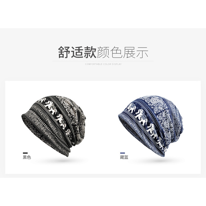 Mũ beanie In Họa Tiết Thời Trang