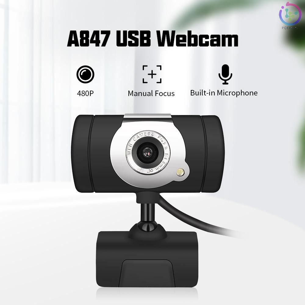 Webcam A847 480p Chất Lượng Cao Cho Máy Tính | BigBuy360 - bigbuy360.vn