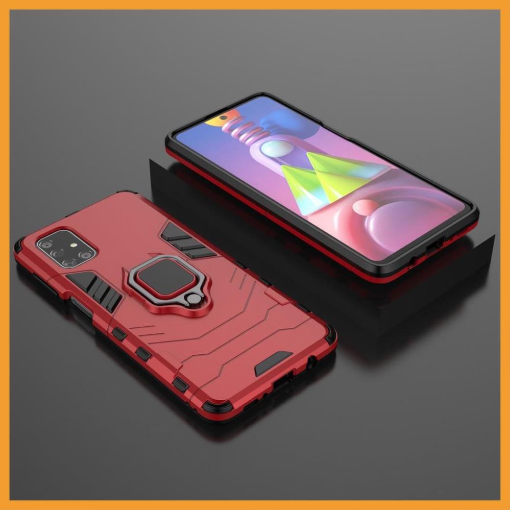 [Freeship] Ốp lưng Samsung Galaxy M51 chống sốc Iron Man gắn giá đỡ iring, chống va đập