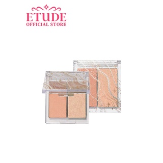 Bảng Phấn Trang Điểm Mặt ETUDE Màu Nhũ Như Tuyết 8g