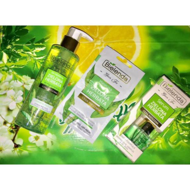 Sữa rửa mặt và toner trà xanh Bielenda Green tea cho da thường , da dầu , mụn  - NguyenHuong Store | BigBuy360 - bigbuy360.vn