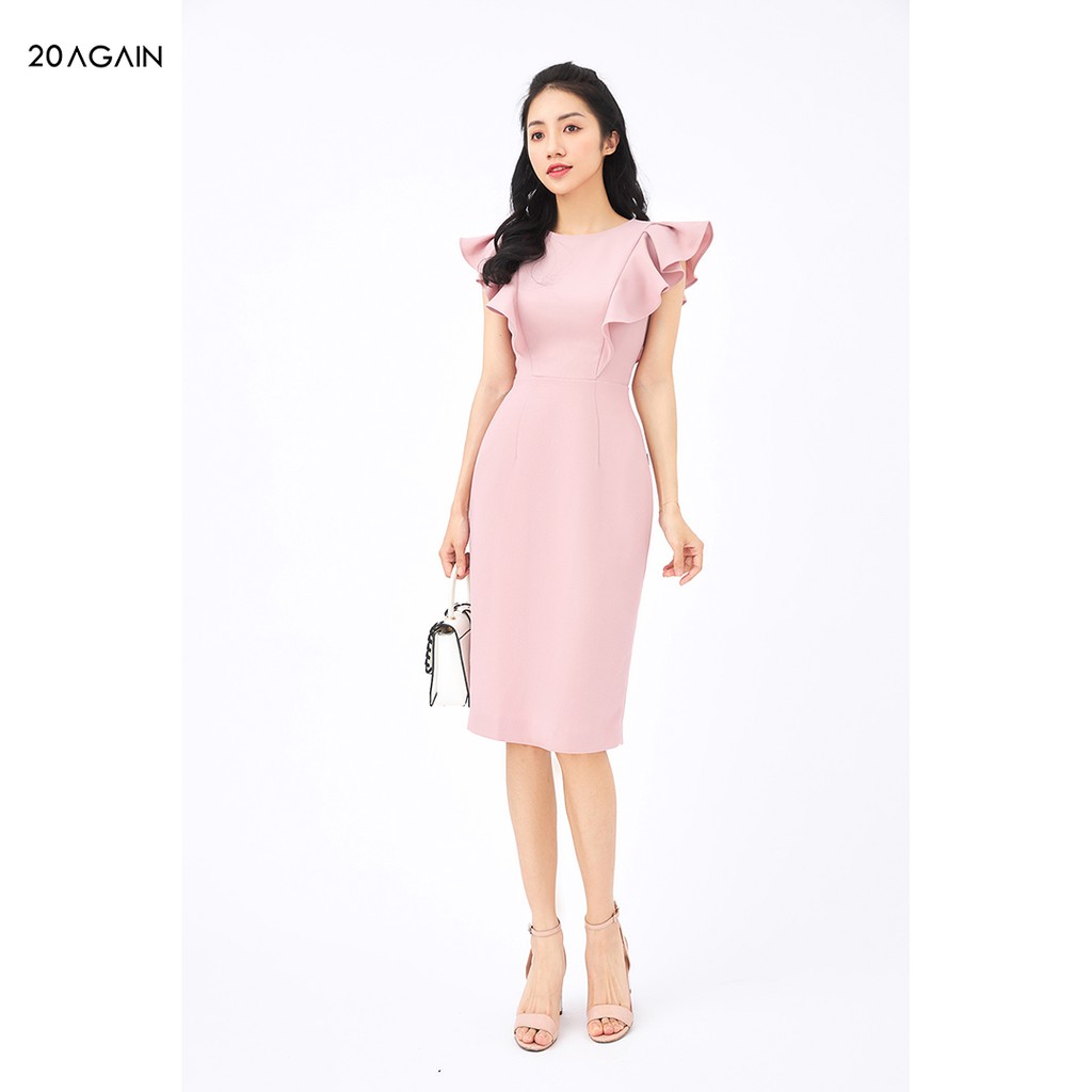 Đầm ôm siêu quyến rũ 20Again DOA1675 chất liệu tuyết mưa dày dặn tôn lên đường cong cơ thể | BigBuy360 - bigbuy360.vn