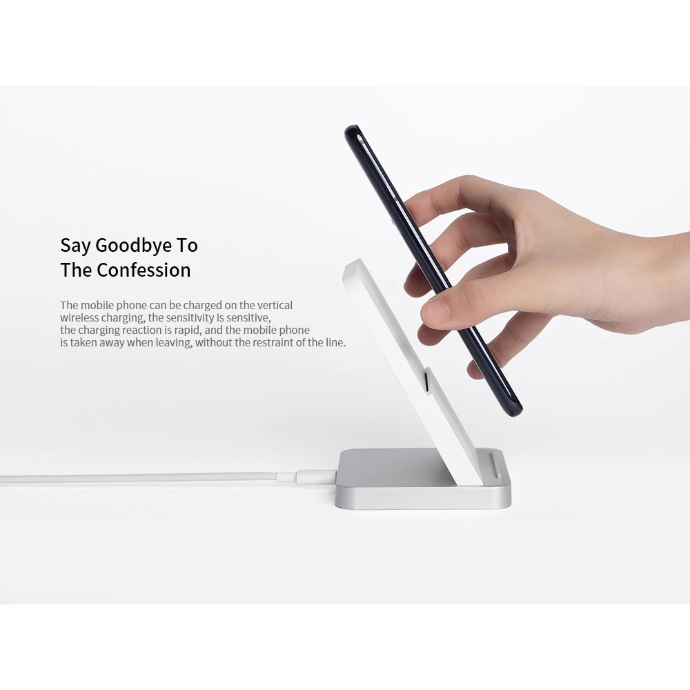 Đế Sạc Không Dây 30W Max 19V 1.6a Cho Xiaomi Mi9 Mia 2S Mix 3 Redmi K60E Qi