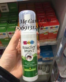 XỊT CHỐNG MUỖI PEDIAKID PHÁP 100ML