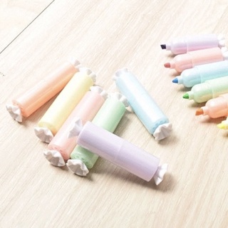 Set 6 Bút Dạ Quang Mini Viên Kẹo