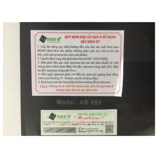 Bếp điện từ Arber AB-889 (Hàng chính hãng)