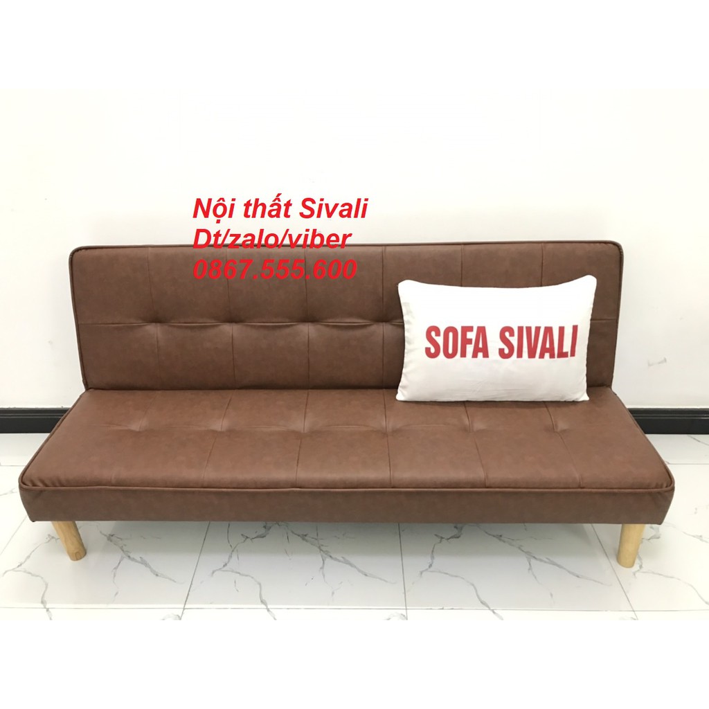 SFB10-Bộ ghế sofa giường 1m7x90, sofa phòng khách Sivali, salon, sopha, sa lông, sô pha
