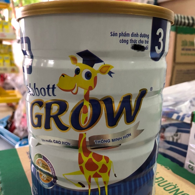 Sữa bột Abbott Grow 3- lon 900g
