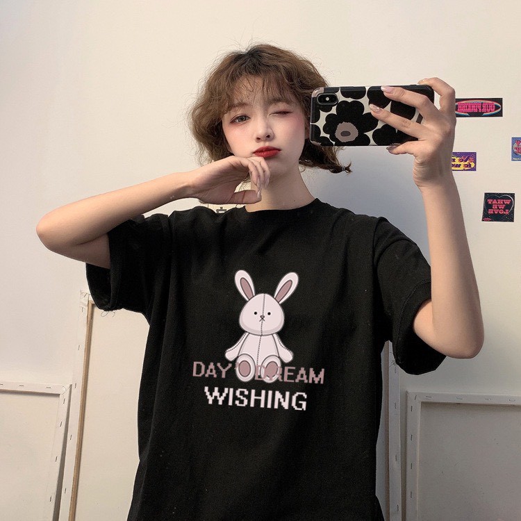 Áo thun tay lỡ Unisex NEKOSG, áo phông form rộng HT10