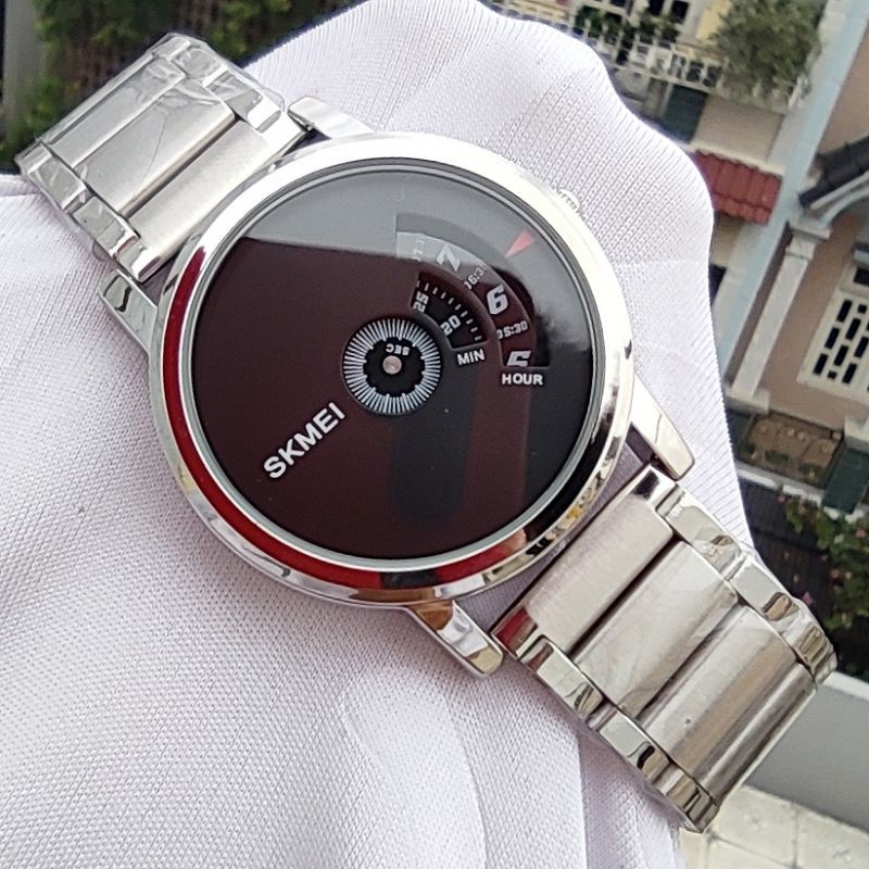 ĐỒNG HỒ UNISEX SKMEI 1260 CHẠY DỌC ĐỘC ĐÁO CHÍNH HÃNG ( Chạy Trục số ĐỘC LẠ ) | BigBuy360 - bigbuy360.vn