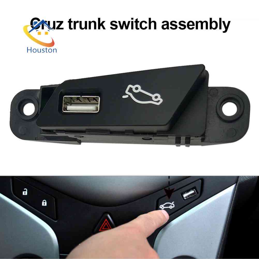 Bộ Công Tắc Nút Đóng / Mở Cốp Xe Hơi Có Cổng USB Cho Chevy Cruze LHD