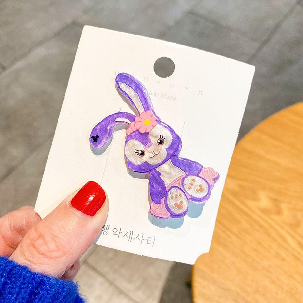 Kẹp Tóc Họa Tiết Hoạt Hình Trái Cherry Bằng Acrylic Xinh Xắn WMES15H