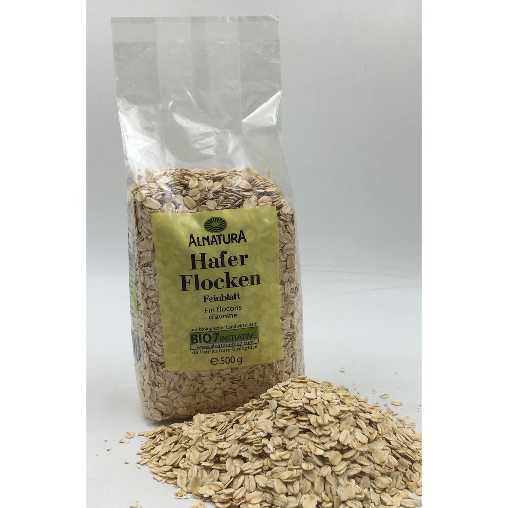 Combo 2 Yến mạch Hafer cán dẹp cuả Đức. Khối lượng 500gr x 2 = 1 kg.