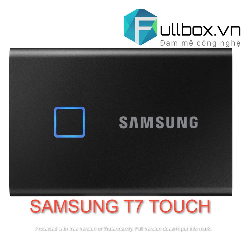 Ổ cứng di động SSD Portable Samsung T7 Touch 500GB - USB 3.2 Gen 2 | BigBuy360 - bigbuy360.vn