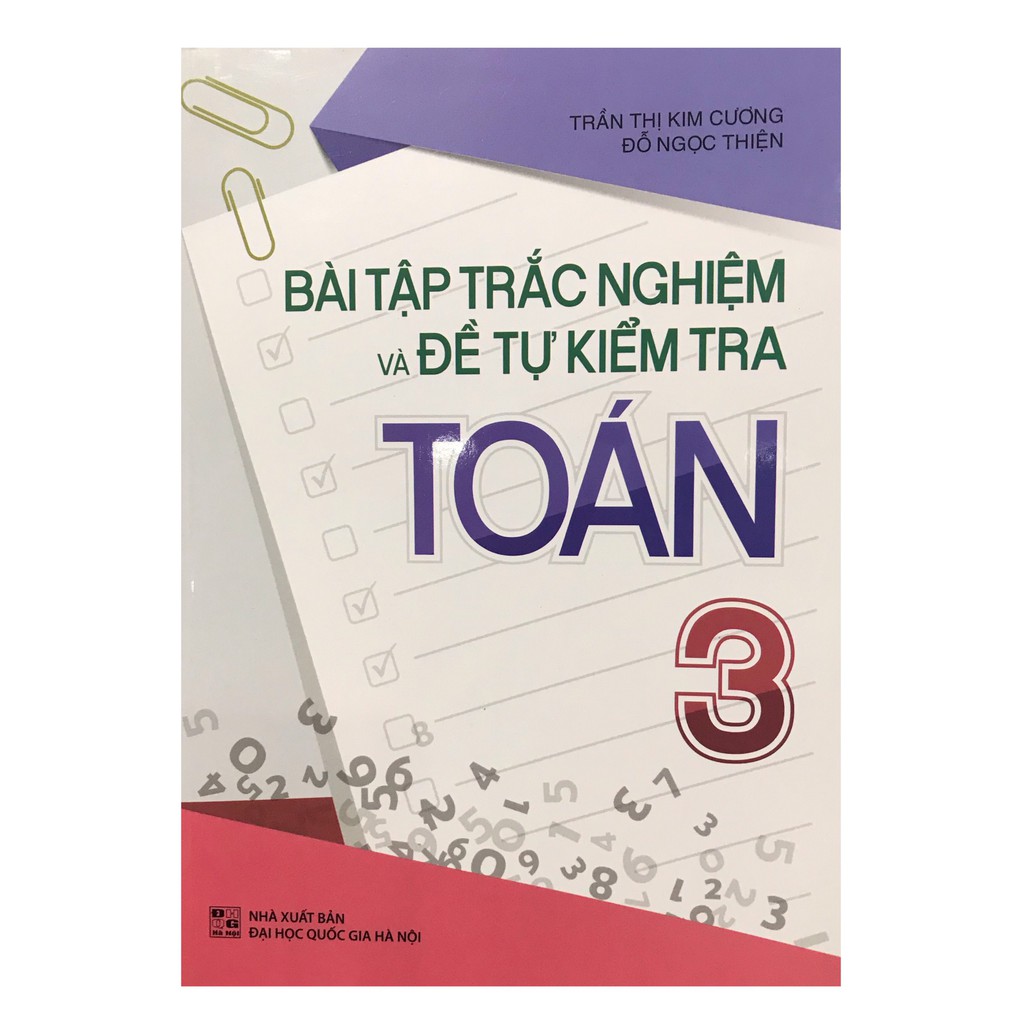 Sách - Bài tập trắc nghiệm và đề tự kiểm tra Toán lớp 3