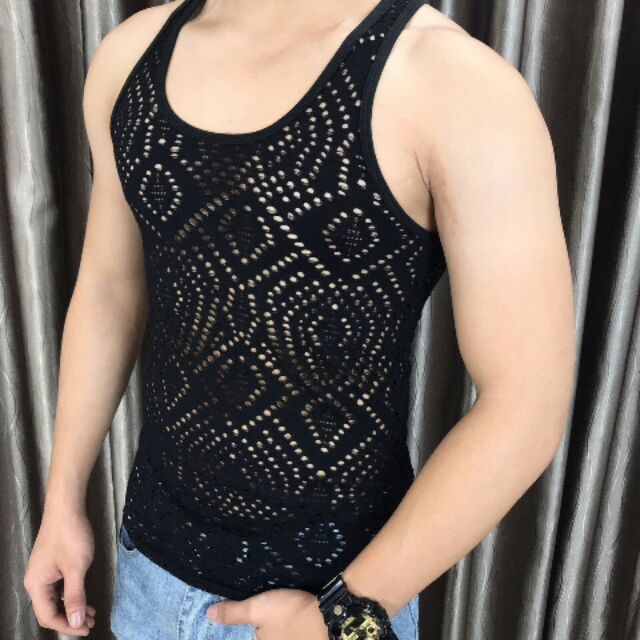 Áo thun ba lỗ lưới và sát nách