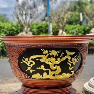 Khuôn đúc chậu cây cảnh tròn 50cm*cao 30cm