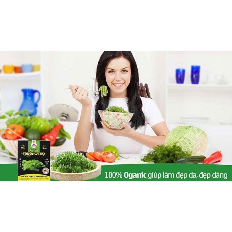 Rong nho Tách nước trường thọ Chính Hãng Kèm xốt mè