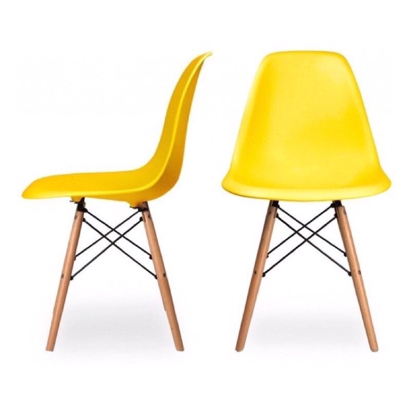 Ghế EAMES chân gỗ sồi dành phòng ăn cơm phòng khách ..., -Ghế eames ngồi đa năng tiện ích giá rẻ bền chắc ,chịu lực tốt