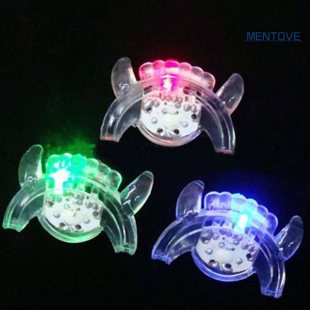 &lt;mentove Đồ Chơi &gt; Miệng Thổi Cao Su Có Đèn LED Phát Sáng Nhấp Nháy Cho Tiệc Tùng