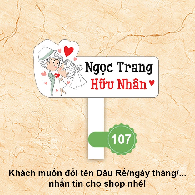 Bảng hashtag chụp ảnh đám cưới theo yêu cầu, Bảng cầm tay chụp ảnh đám cưới, sinh nhật theo yêu cầu(sẵn keo)
